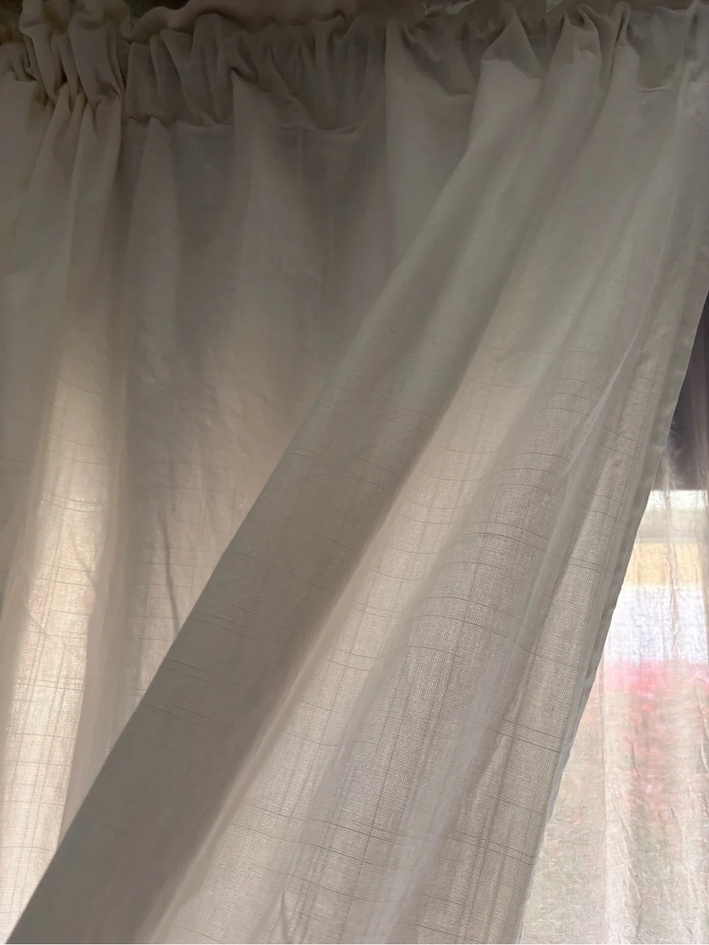 IKEA RITVA curtains 2 panels 56x96 100%cotton